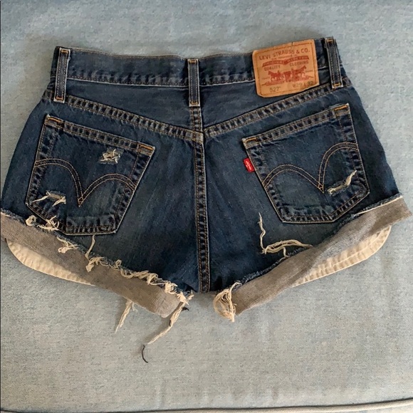Levi’s cutoff jean shorts - Picture 2 of 4